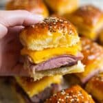 Roast Beef and Cheddar Sliders Recipe