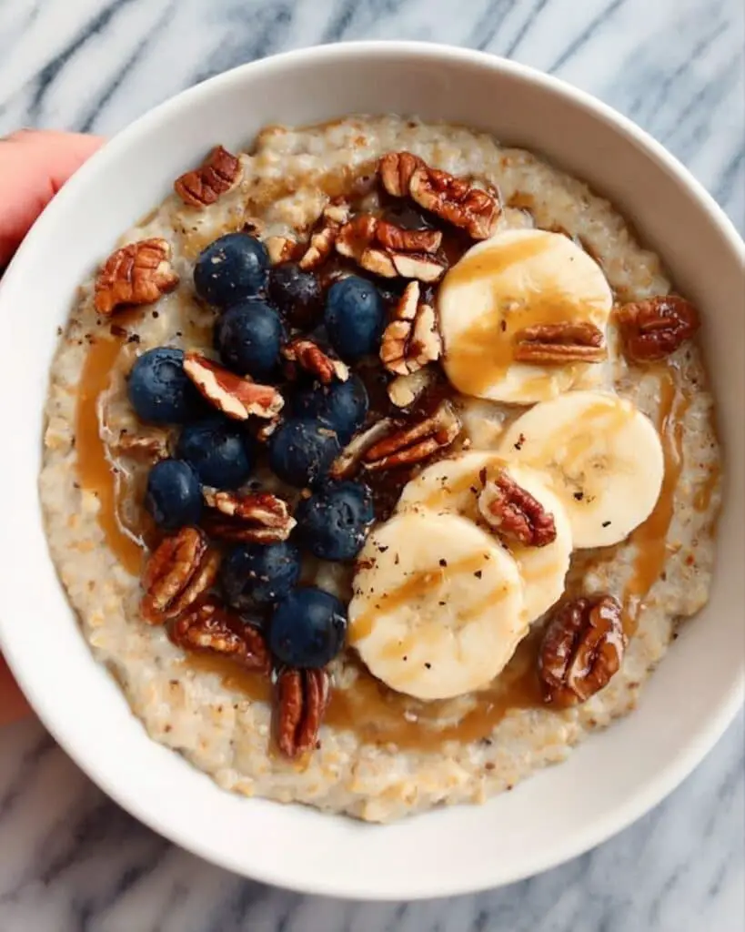 Instant Pot Creamy Oatmeal with Your Favorite Toppings Recipe