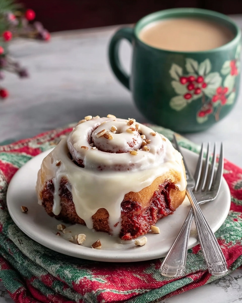 Red Velvet Cinnamon Rolls Recipe