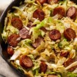 Kielbasa and Cabbage Skillet Recipe