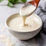 Creamy White Parmesan Pizza Sauce Recipe