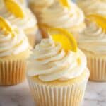Lemon Cupcakes with Cream Cheese Frosting Recipe