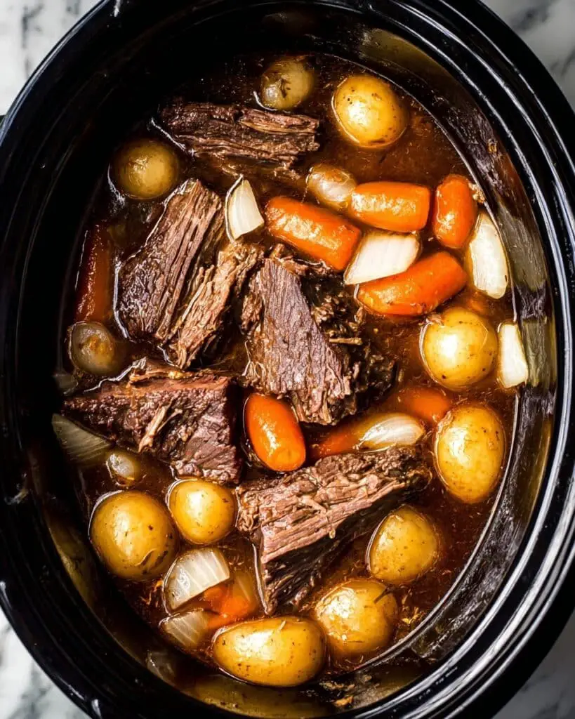 Classic Crockpot Rump Roast Recipe