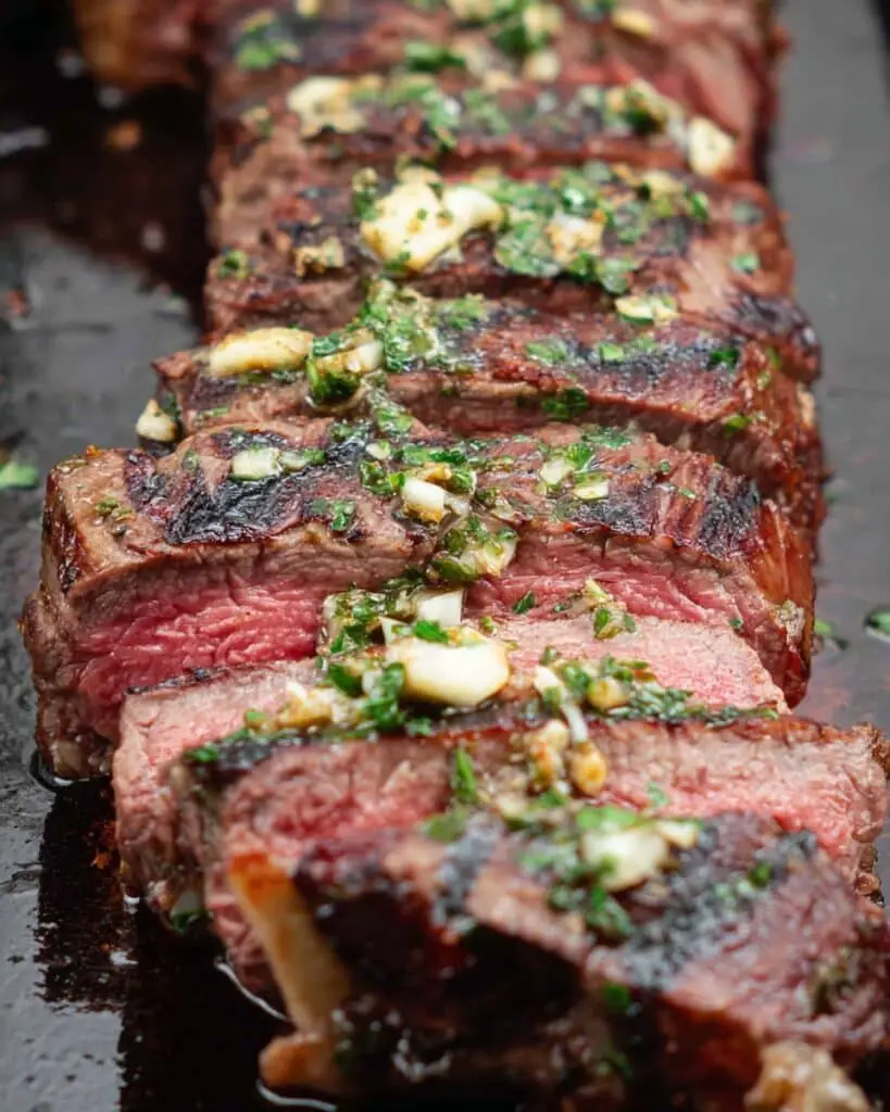 Grilled Ribeye with Cowboy Butter Recipe