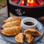 Beef and Cheese Empanadas with Chimichurri Sauce Recipe