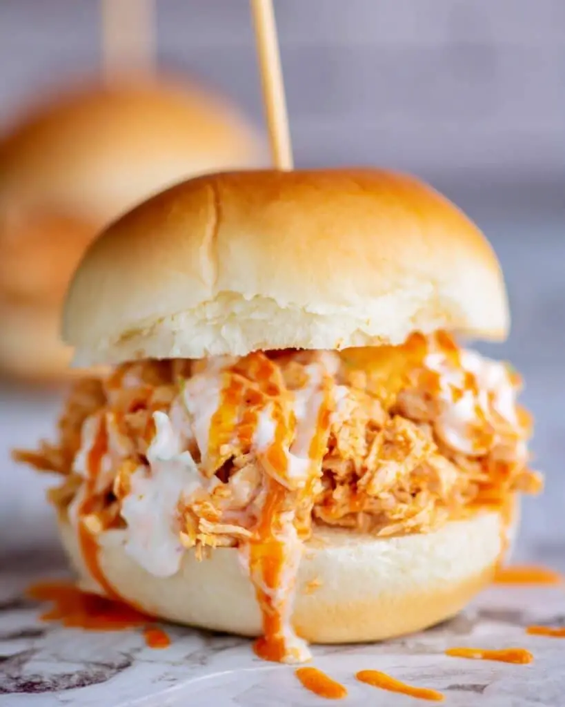 Slow Cooker Buffalo Chicken Sliders Recipe