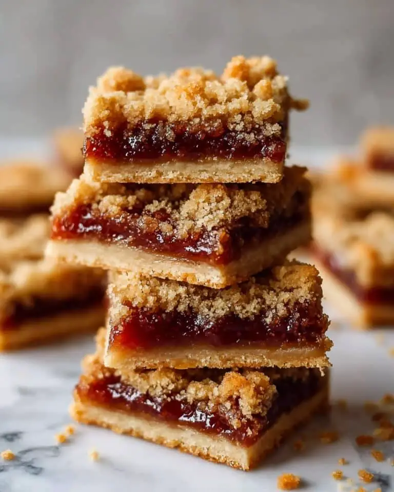 Traditional Thumb Bars with Fruity Filling Recipe