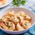 Lemon Garlic Broiled Shrimp Skewers Recipe