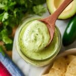 Creamy Avocado Hot Sauce Recipe