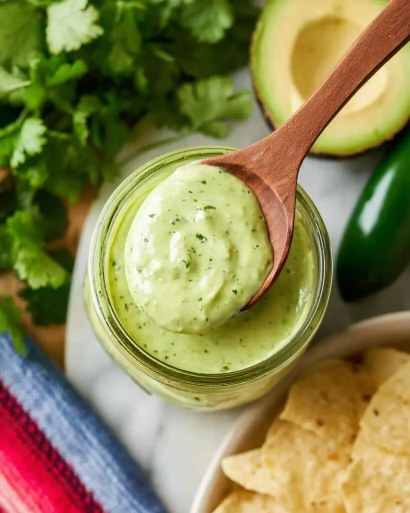 Creamy Avocado Hot Sauce Recipe