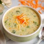 Instant Pot Copycat Panera Broccoli Cheddar Soup Recipe