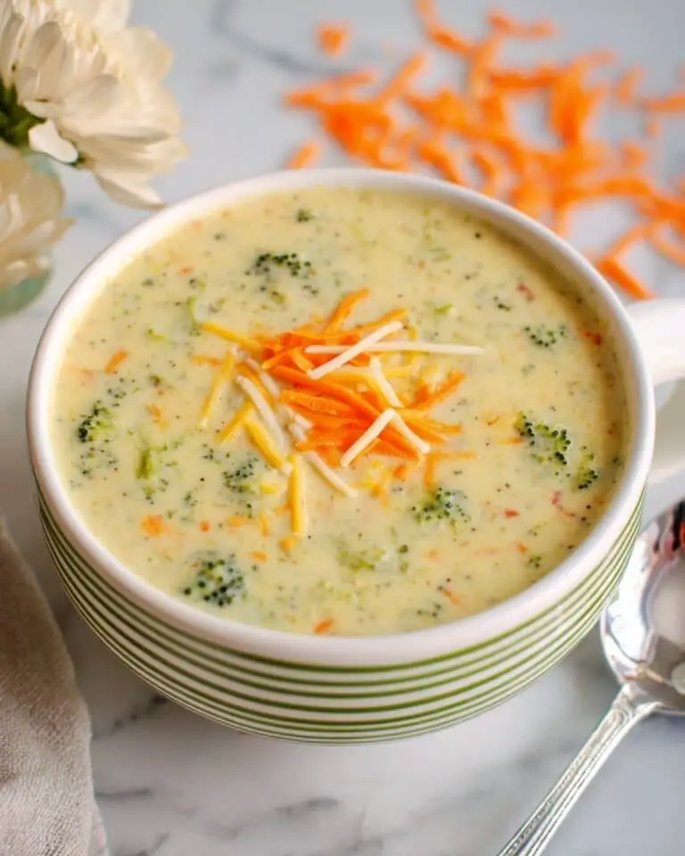 Instant Pot Copycat Panera Broccoli Cheddar Soup Recipe