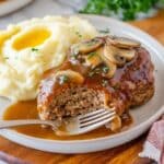 Homemade Salisbury Steak with Onion Gravy Recipe