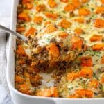 Ground Turkey Sweet Potato Bake Recipe