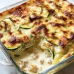Chicken Alfredo Zucchini Lasagna Recipe
