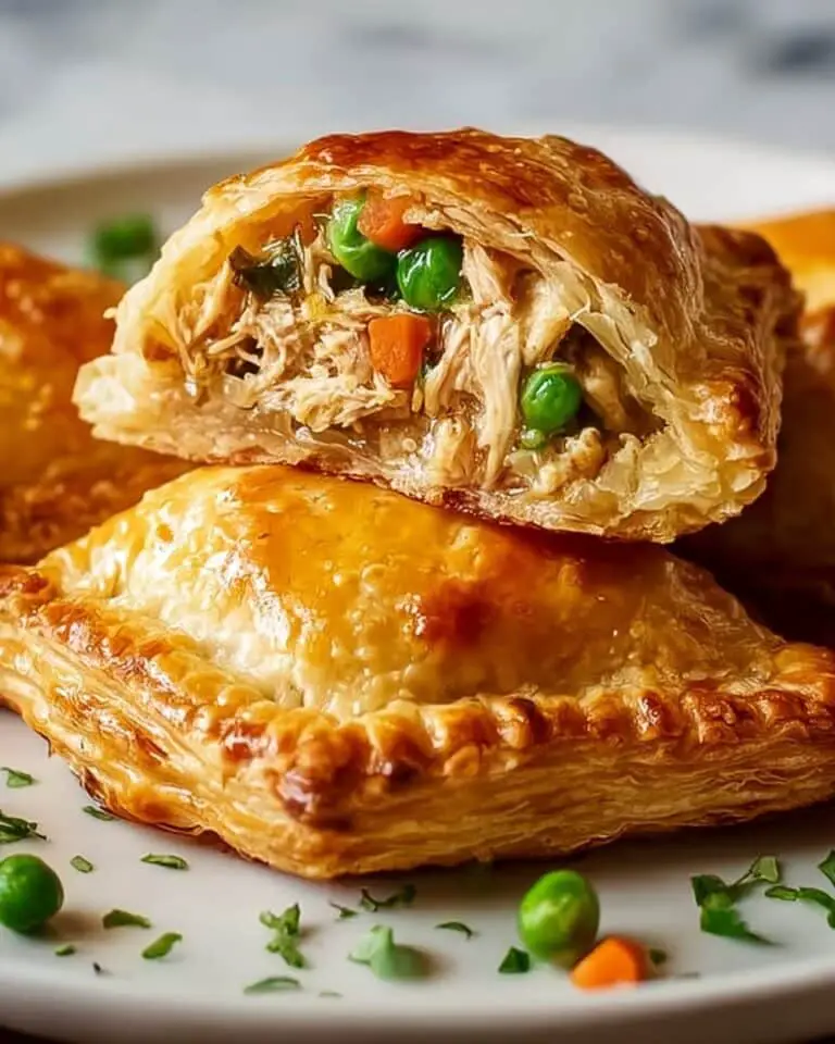 Fried Chicken Pot Pie Pockets Recipe