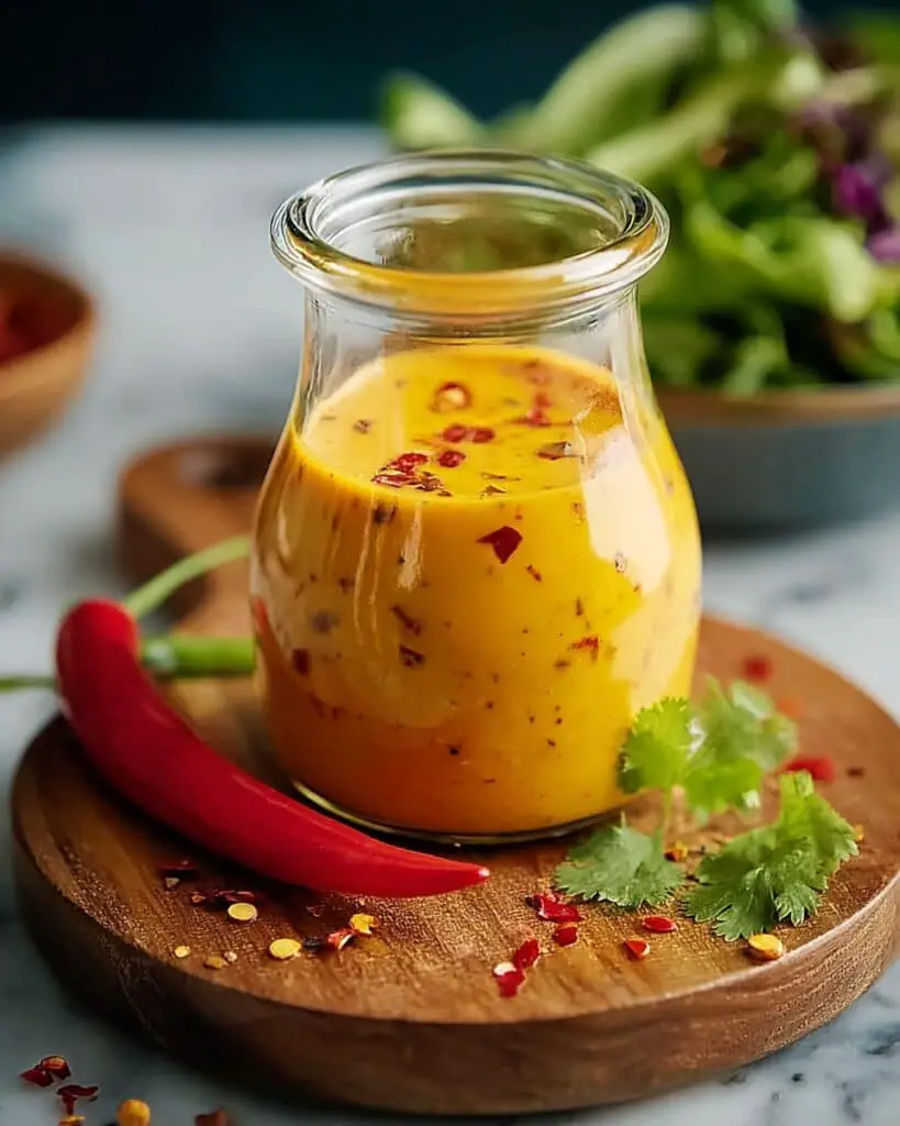 Sweet and Spicy Mango Salad Dressing Recipe