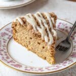 Moist Banana Coffee Cake with Cinnamon Streusel and Vanilla Glaze Recipe