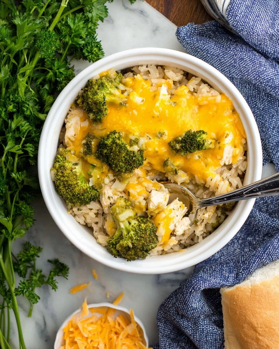 Slow Cooker Cheesy Chicken Broccoli and Rice Recipe