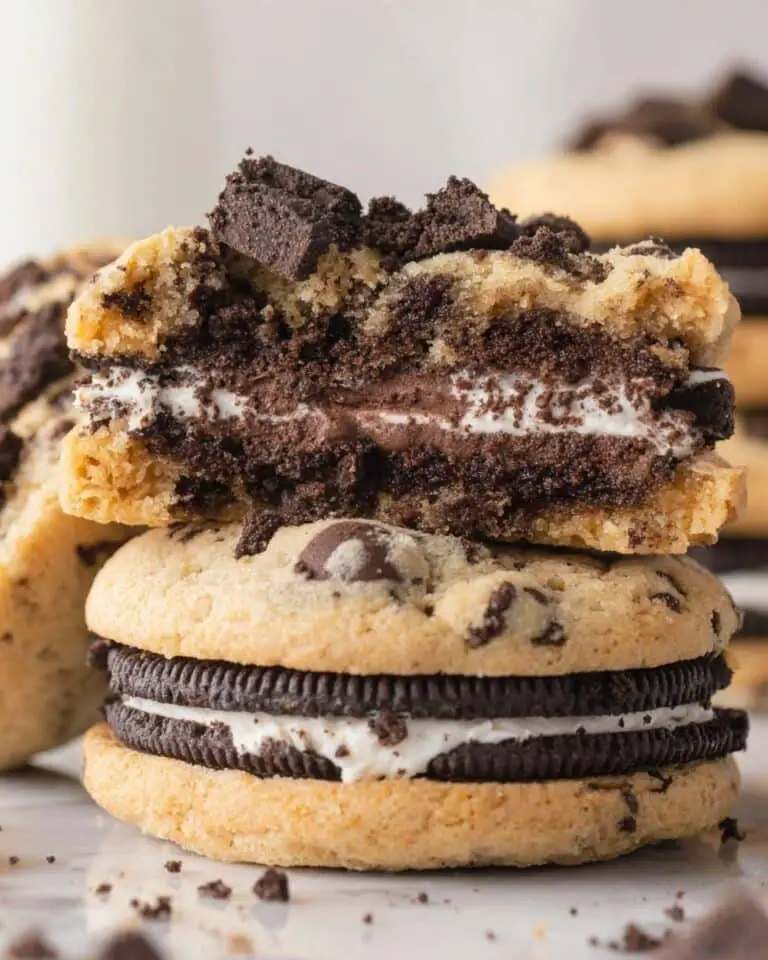 Oreo Stuffed Cookies Recipe