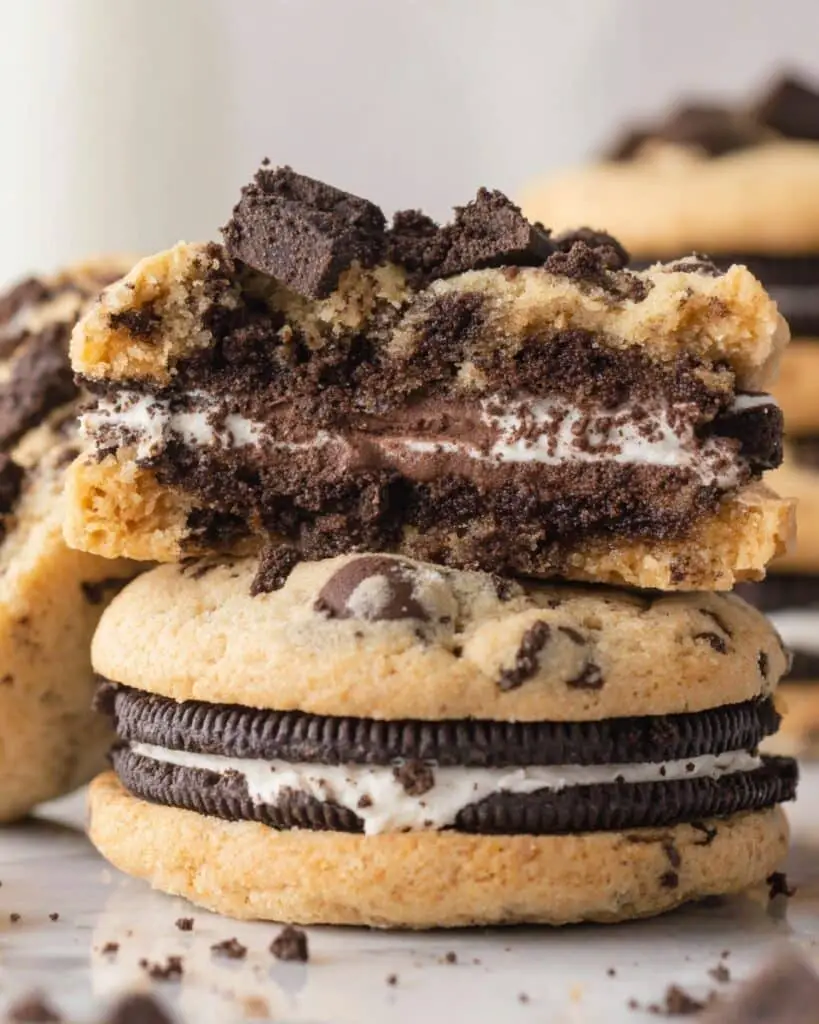 Oreo Stuffed Cookies Recipe