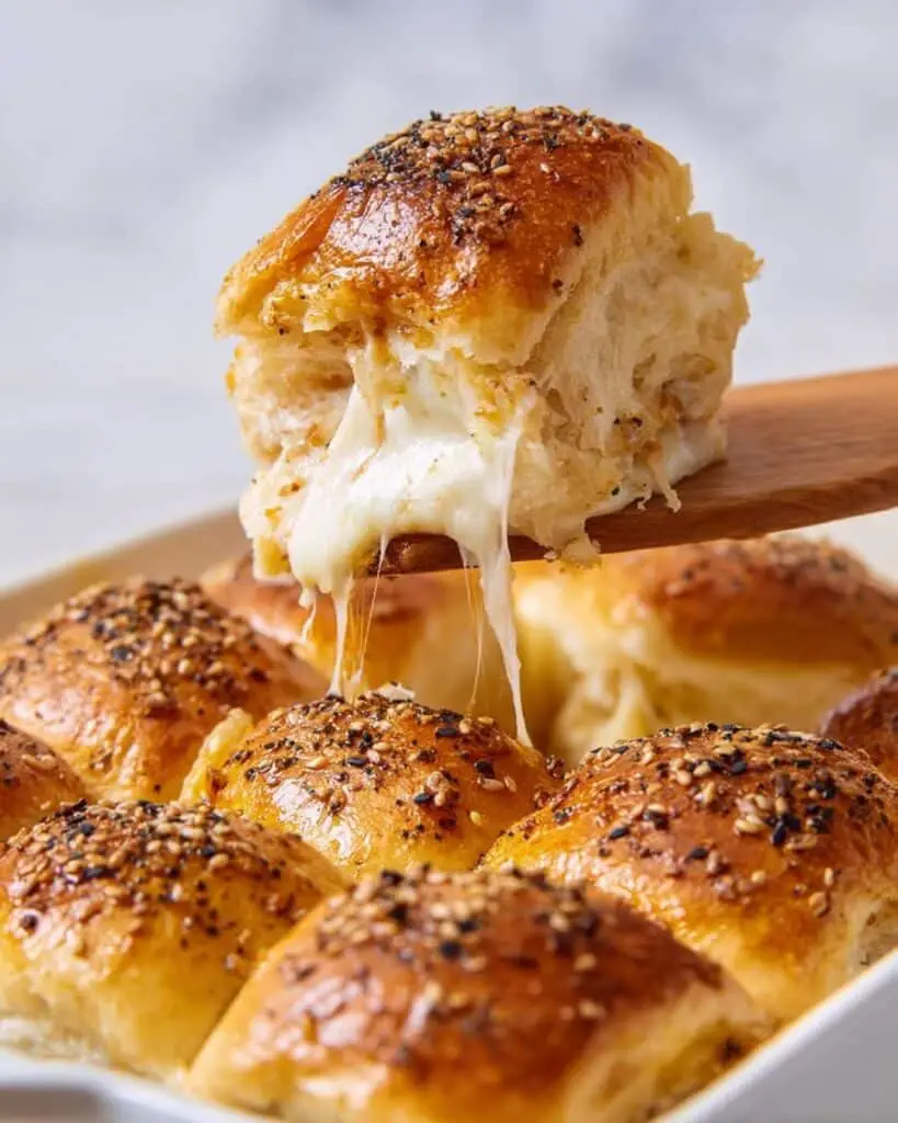 Turkey and Cheese Melted Sliders with Mustard Onion Butter Recipe