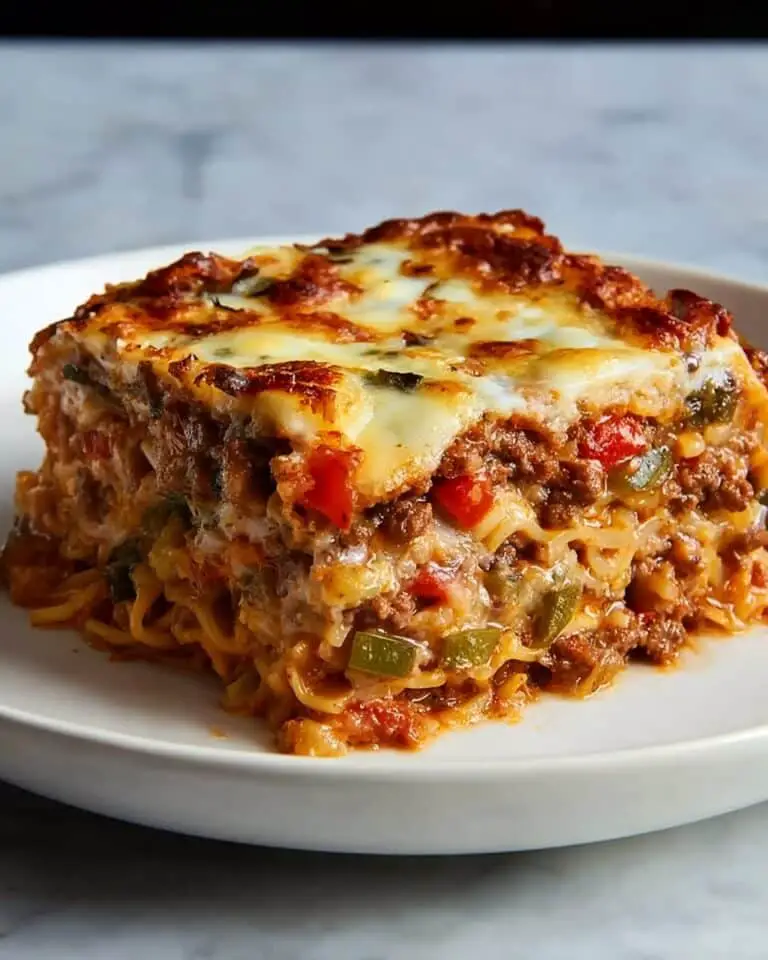 Sausage and Peppers Spaghetti Squash Casserole Recipe