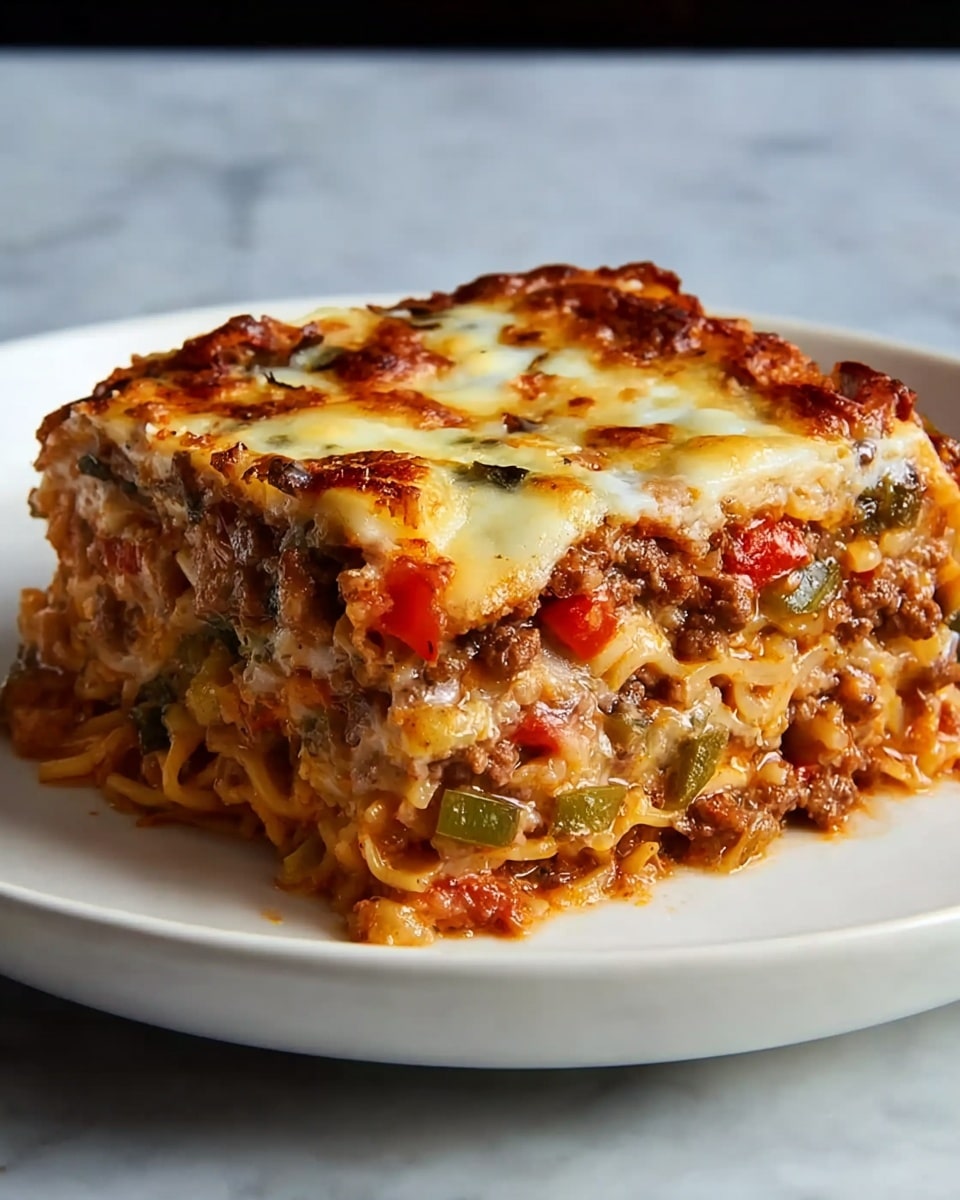 Sausage and Peppers Spaghetti Squash Casserole Recipe