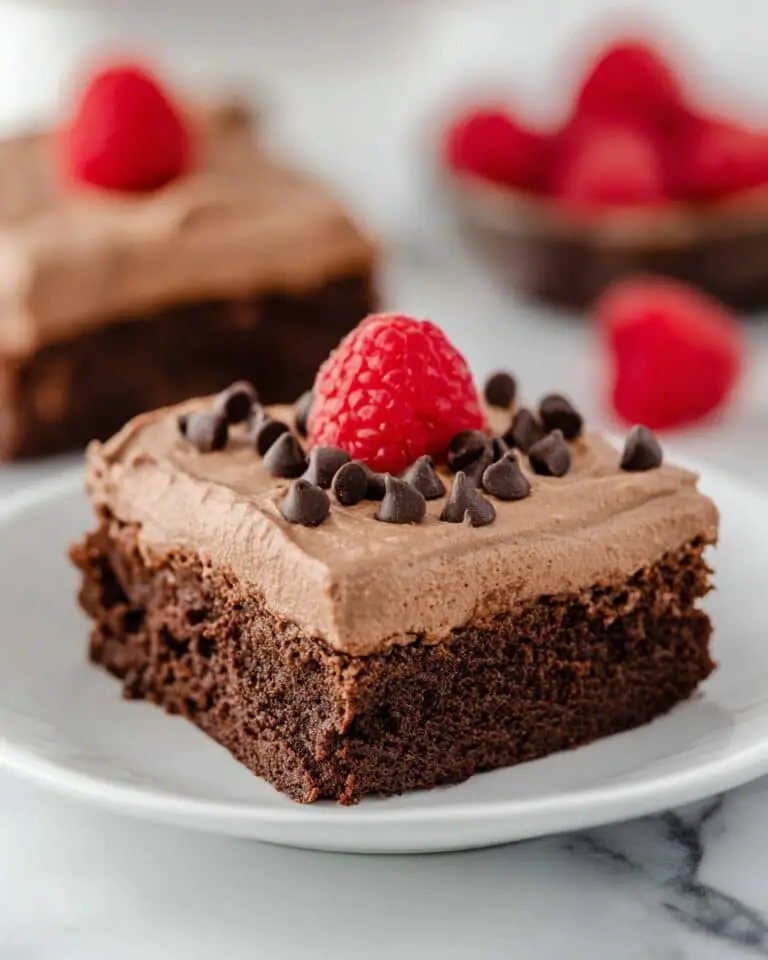 Chocolate Raspberry Brownies with Cream Cheese Frosting Recipe