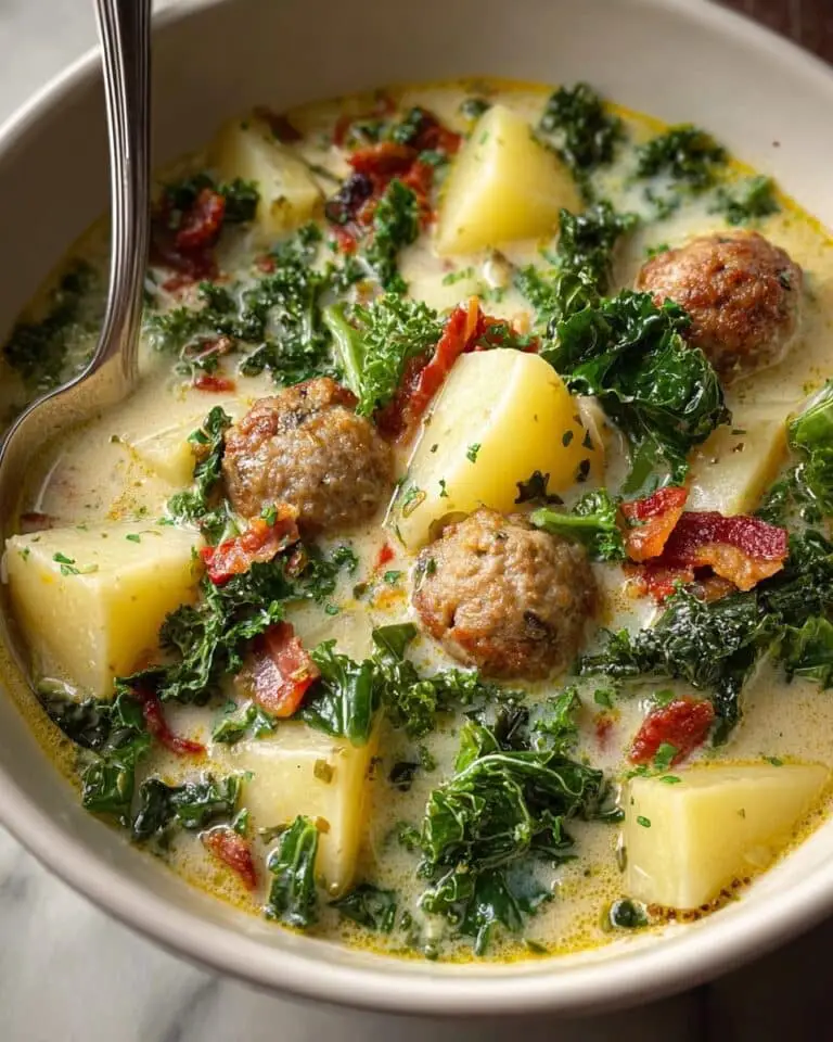 Creamy Sausage & Kale Soup Recipe