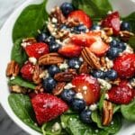 Strawberry Spinach Salad with Poppy Seed Dressing Recipe