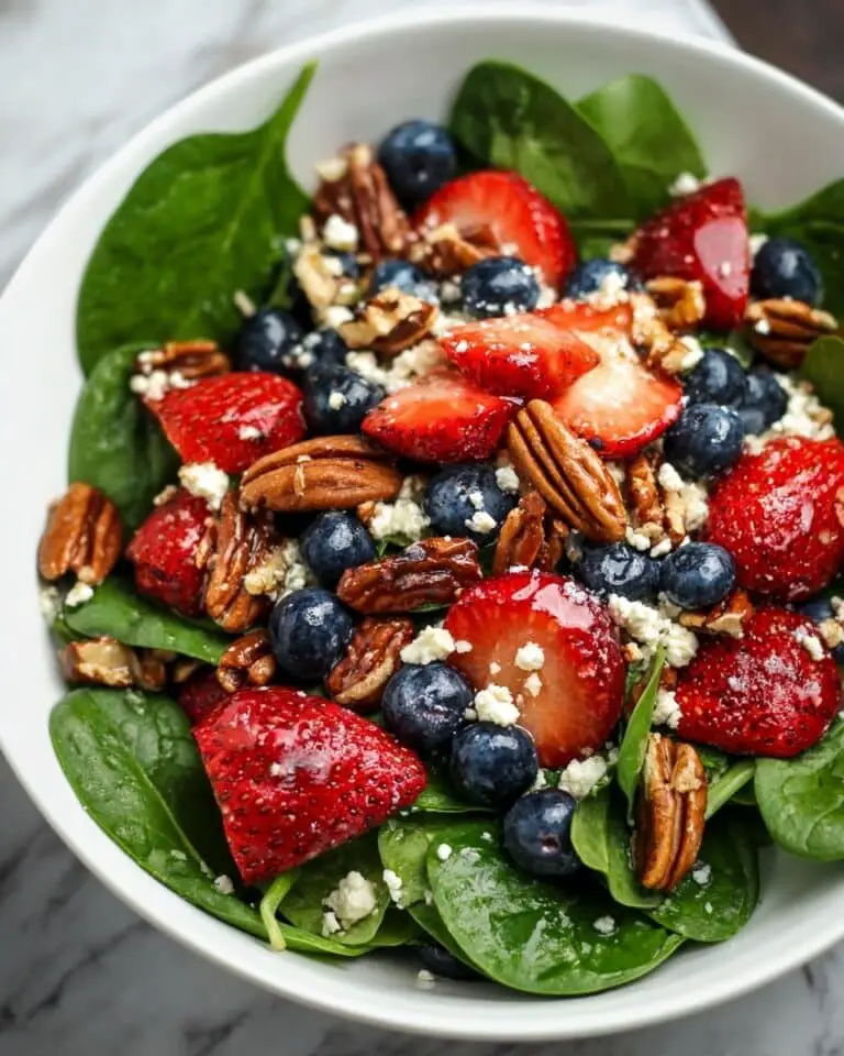 Strawberry Spinach Salad with Poppy Seed Dressing Recipe