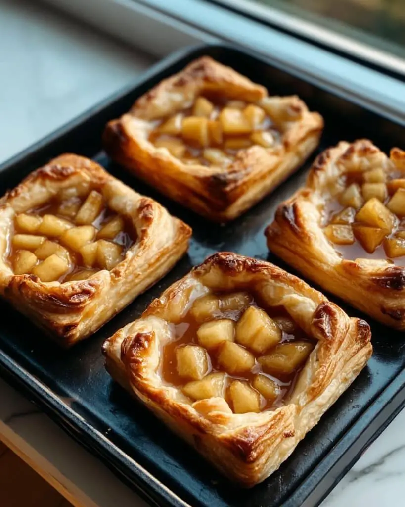 Caramel Apple Puff Pastry Recipe