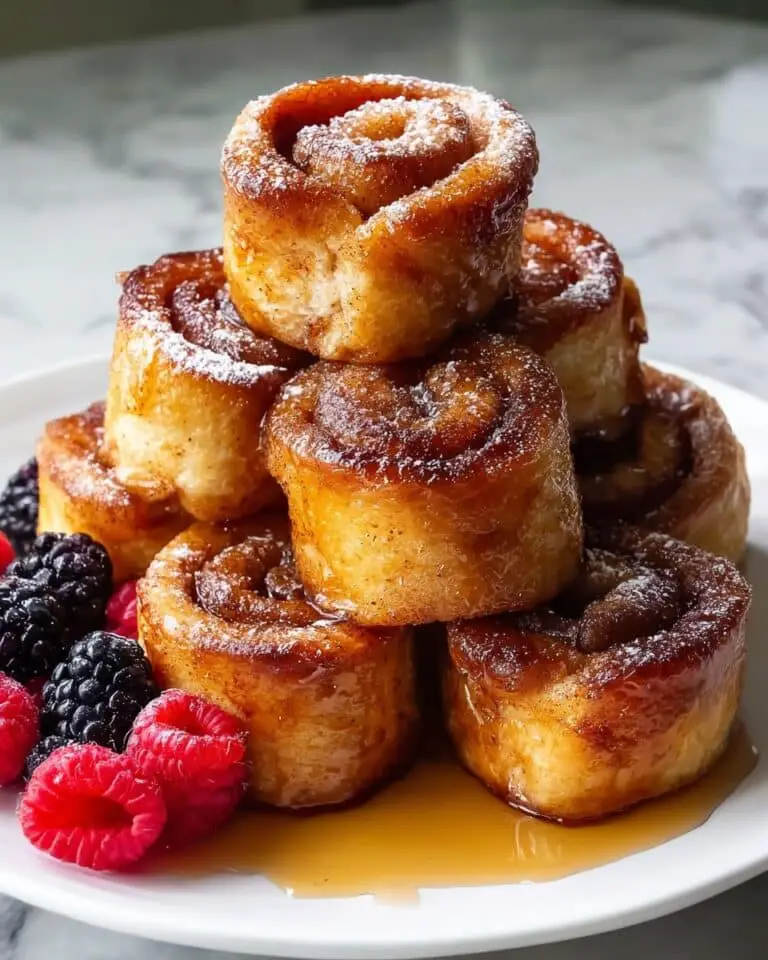 Cinnamon Roll French Toast Bites Recipe