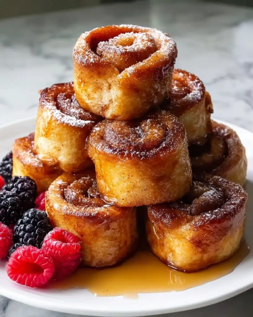 Cinnamon Roll French Toast Bites Recipe