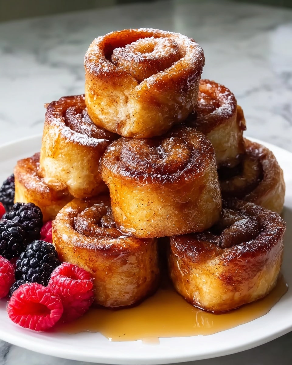 Cinnamon Roll French Toast Bites Recipe