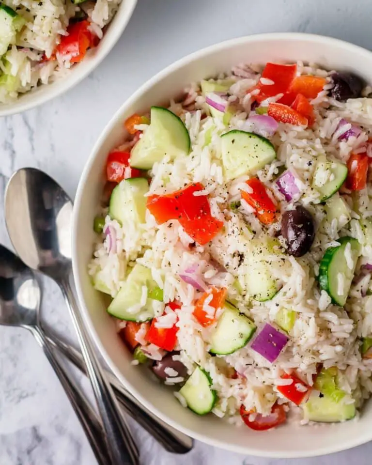 Mediterranean Rice Salad Recipe