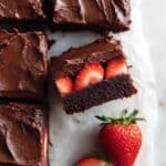 Chocolate-Covered Strawberry Brownies Recipe
