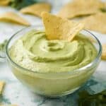 Creamy Poblano Sauce with Roasted Peppers and Mexican Crema Recipe