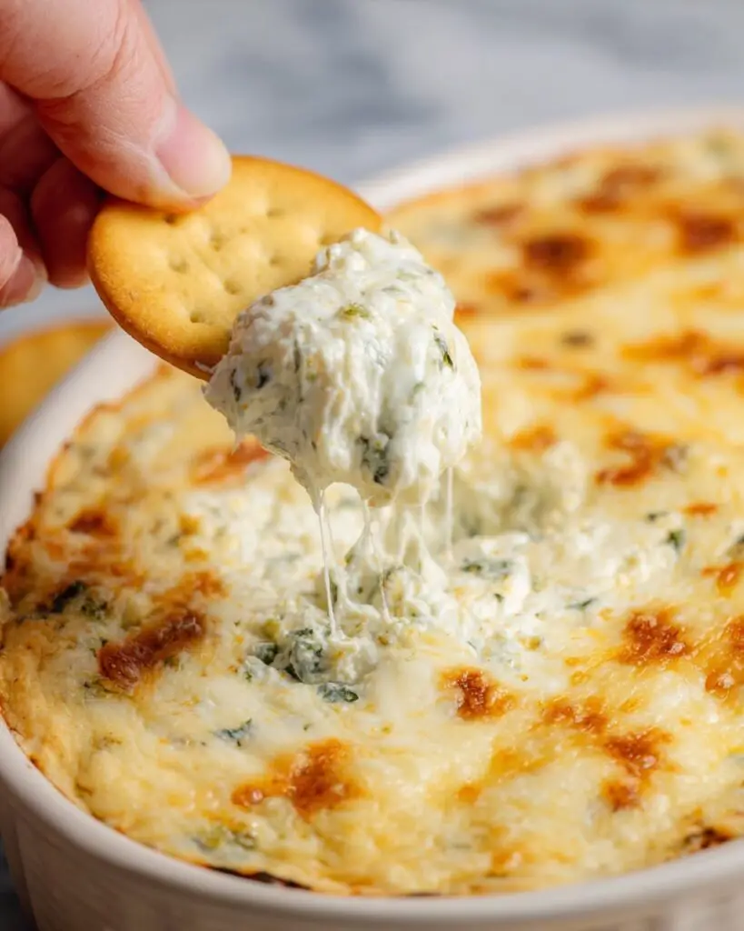 Healthy Spinach Artichoke Dip Recipe