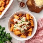 Cheesy Baked Rigatoni Recipe