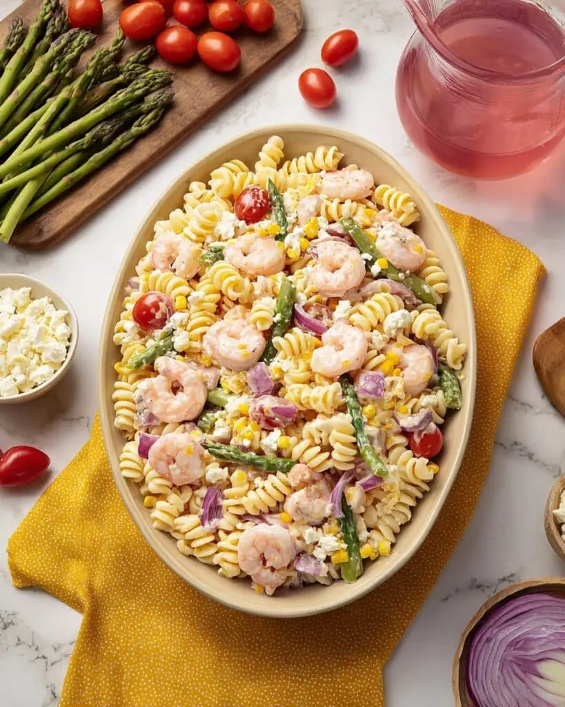 Easy Shrimp Pasta Salad Recipe
