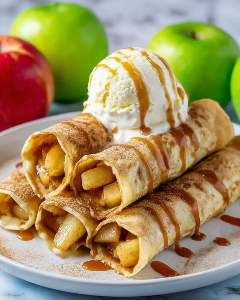 Irresistible Air Fryer Apple Pie Taquitos Recipe