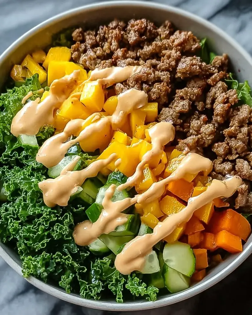 Smash Burger Bowl Recipe