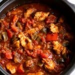 Slow Cooker Chicken Cacciatore Recipe