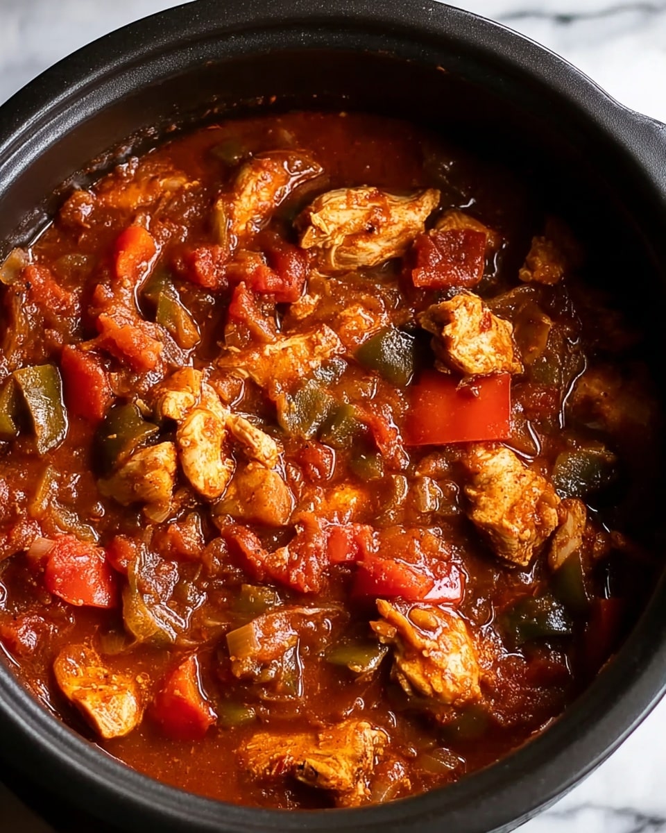 Slow Cooker Chicken Cacciatore Recipe