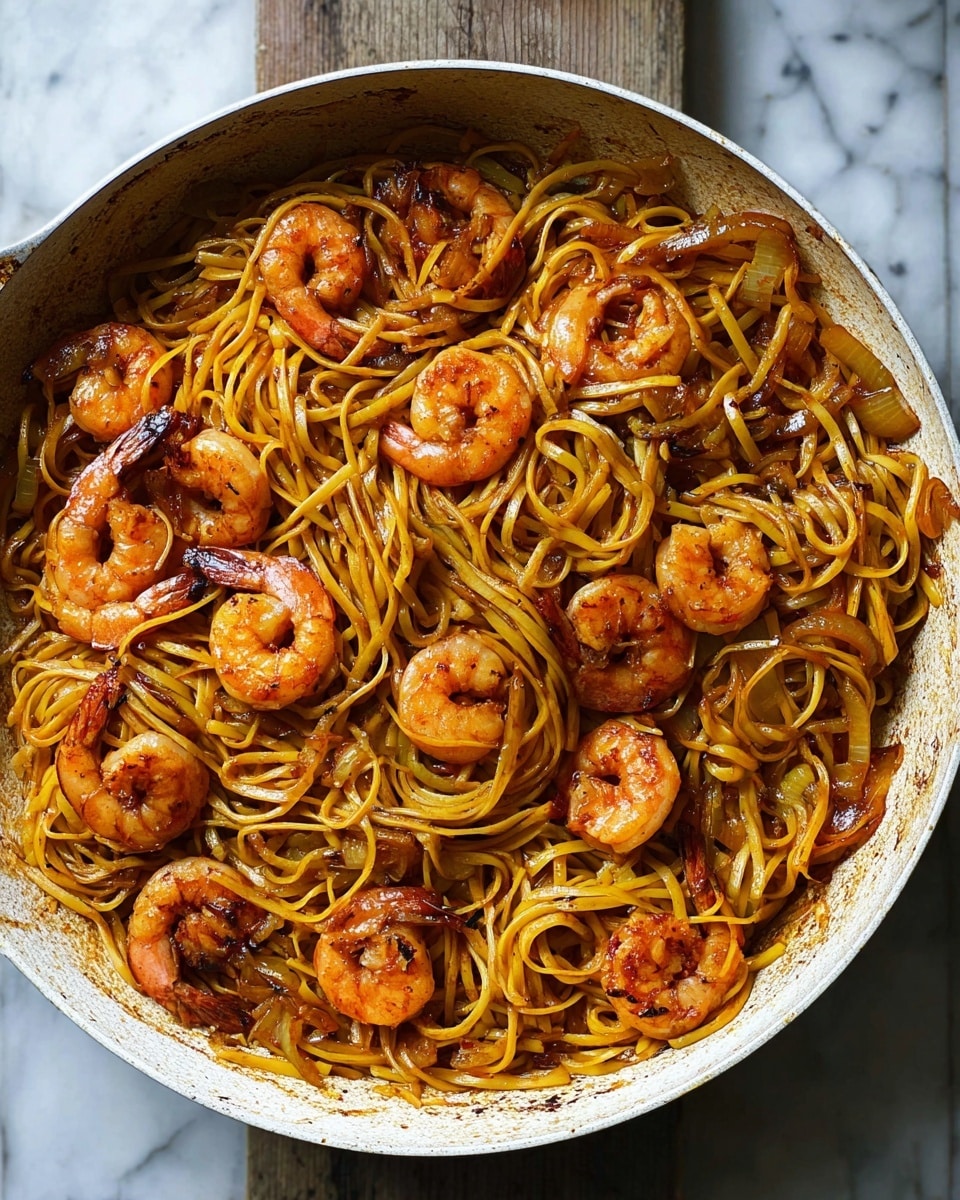Teriyaki Shrimp Noodles Recipe