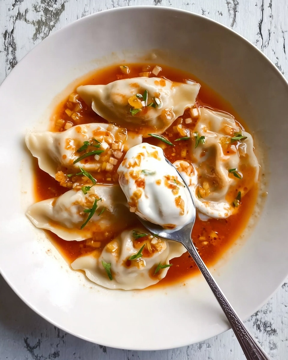 Chili Con Carne–Style Pierogi with Spiced Beef, Beans, and Tomato Sauce Recipe