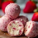 Strawberry Cheesecake Protein Balls Recipe
