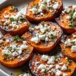 Honey Feta Sweet Potato Rounds Recipe